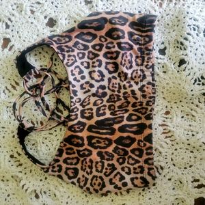 Onzie cheetah print sport bra